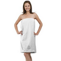 2XL Women's Terry Velour 30" Spa Towel Wrap (Embroidered)